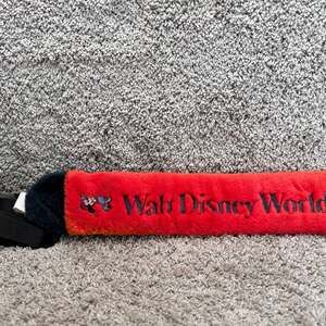 Vintage Disney Parks Mickey Mouse Fuzzy Bean Bag Plush Toy